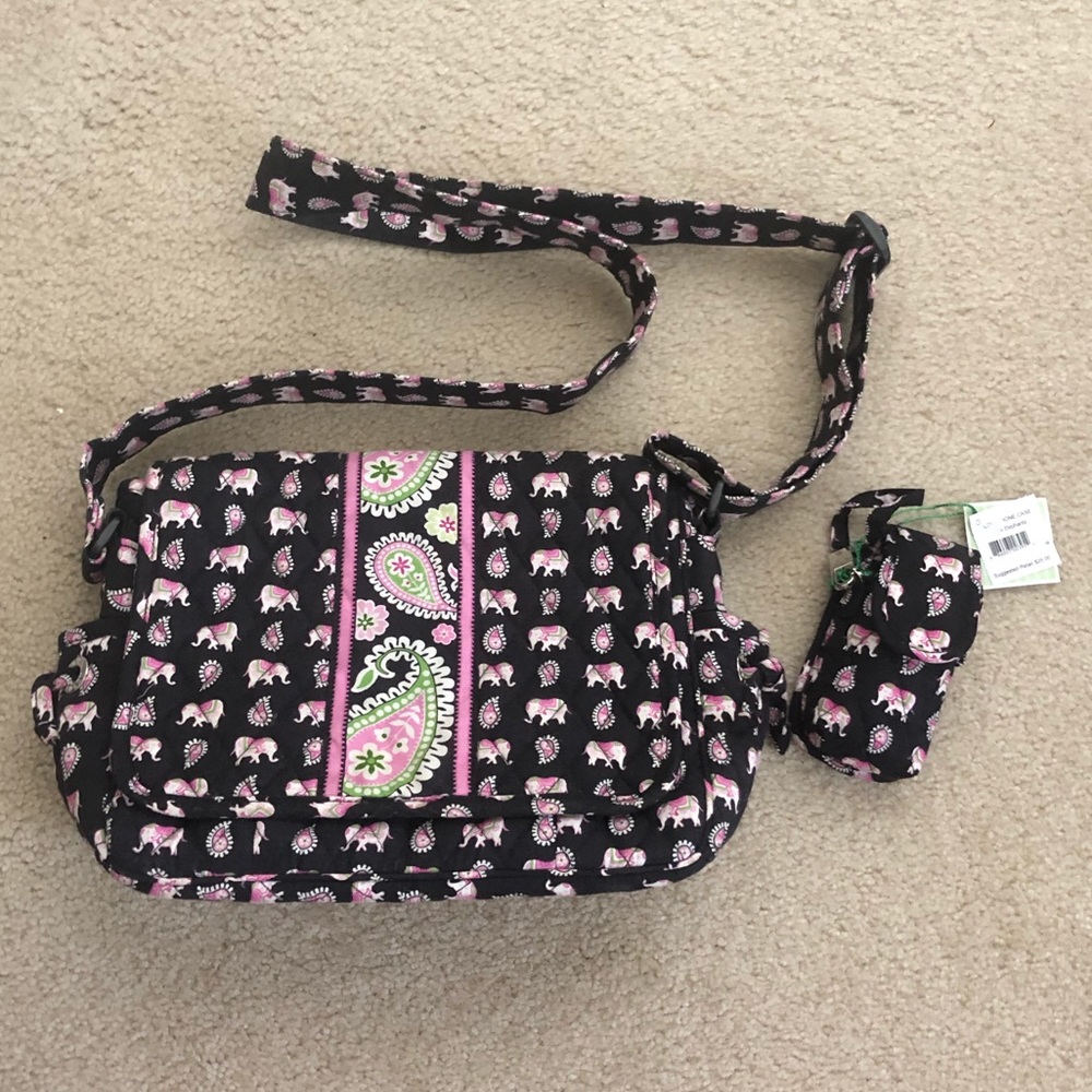 Vera Bradley Crossbody and Cell Case - RETIRED